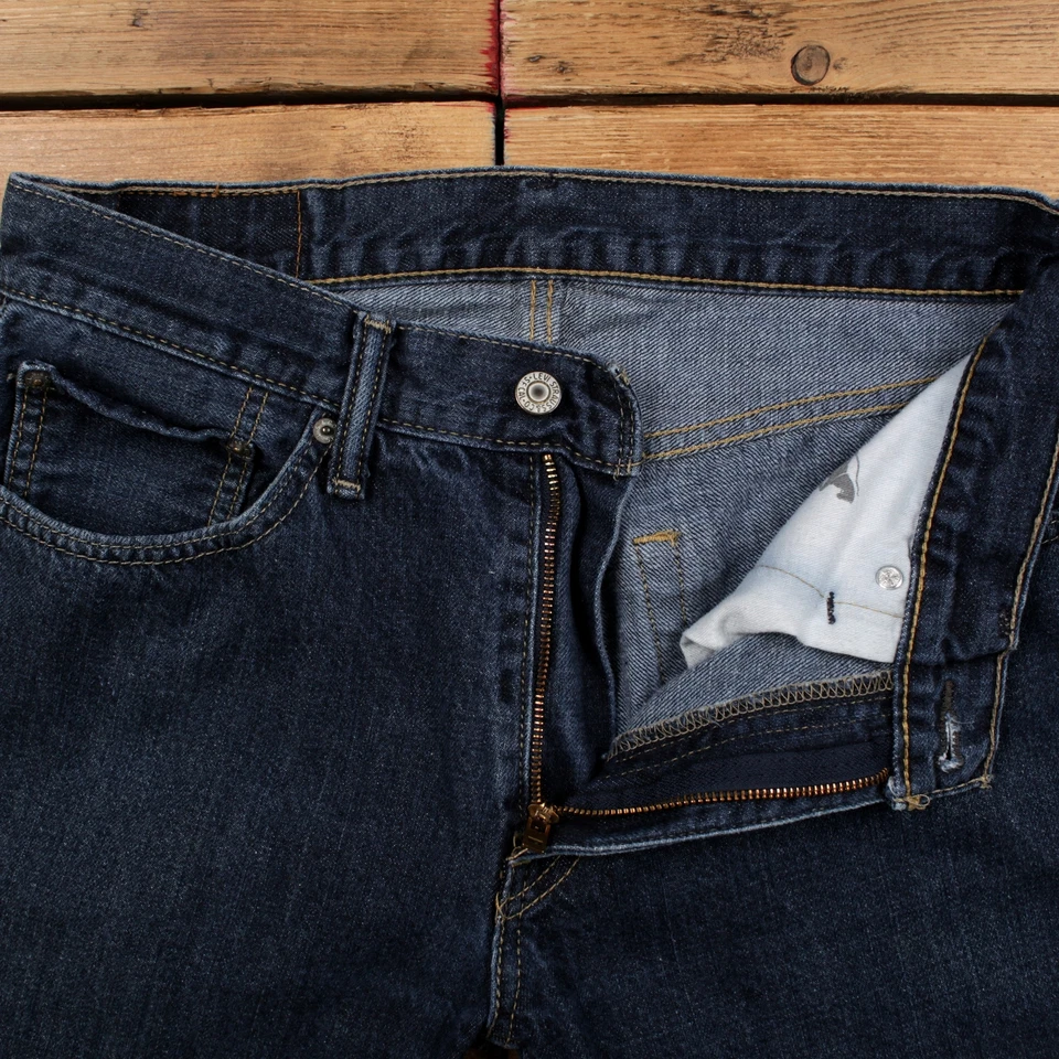 Vintage Levis 559 Jeans 31 x 28 Medium Wash Straight Blue Red Tab Denim - Image 3 of 4