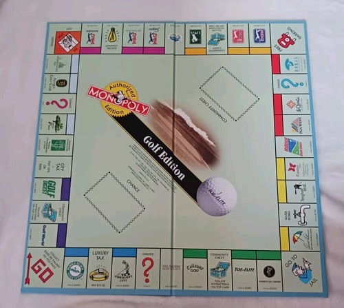 Monopoly Golf Edition Complete Parker Brothers 1996 Board Game Sports - Picture 6 of 6