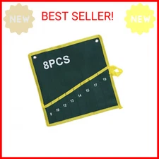 Fdit Roll Up Tools Storage Bag Spanner Wrench Pliers Organizer Pouch 6/8/10/12/1