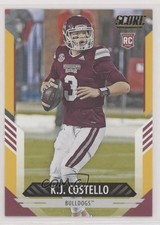 2021 Score Rookies Gold KJ Costello #391 0e3x