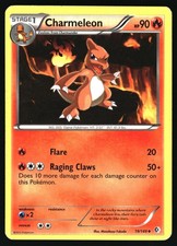 Pokemon Charmeleon Boundaries Crossed 19/149 NM