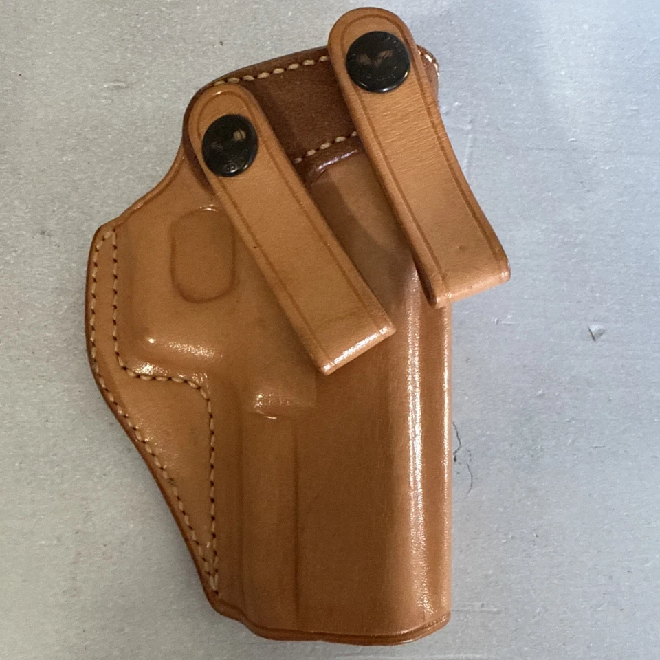GALCO G719WC LEATHER BELT CARRY HOLSTER SUM228 Natural S&W SD40VE - Image 4 of 4