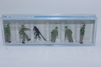 Preiser 14008 Polizisten Figuren FüR Landschaft 1:87 H0 Neu Ovp