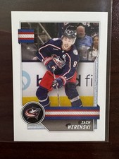 2025-26 Topps NHL Album Sticker #125 Zach Werenski - Columbus Blue Jackets