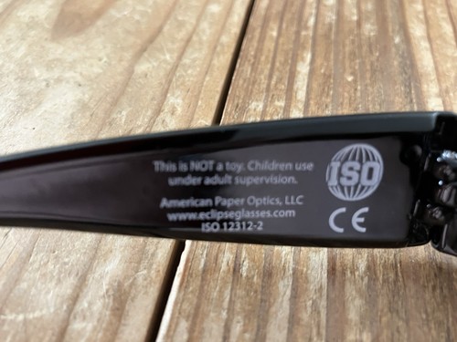ECLIPSER HD Safe Solar Glasses - Condition: Pristine - Picture 10 of 10