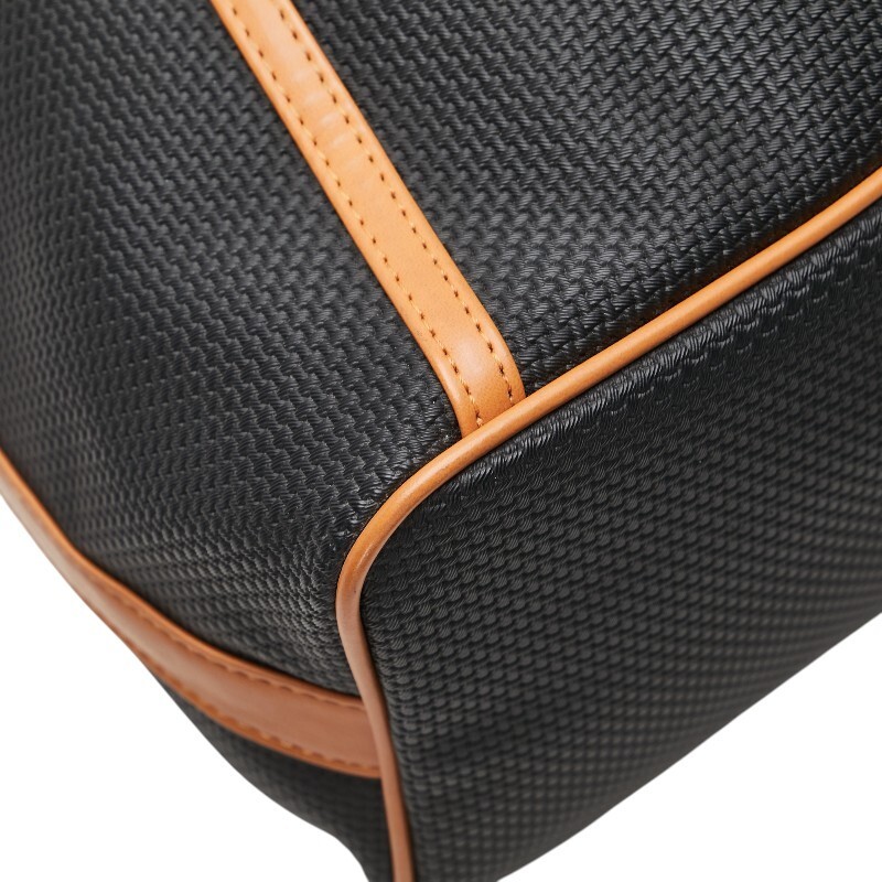 Saint Laurent YSL Drawstring Leather Shoulder Bag Black Women Used Authentic thumbnail 7