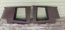 1981-1988 Monte Carlo Upper Sail Panels Dark Maroon Both Lh Rh Oem Used Trim