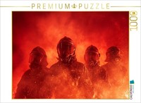 Calvendo Puzzle FeuerwehrmäNner Im Feuer | 1000 Teile Lege-GrößE 64 × 48 Cm Foto