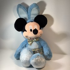Disney Store Mickey Mouse Bunny Plush Easter Soft Stuffed Animal