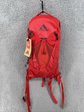 Gregory Tempo 6 H2O Hydration Pack Backpack 6L Red Hiking Running Cycling NWT
