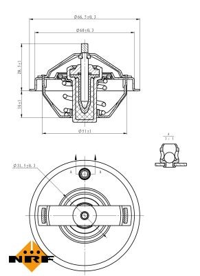 Fits NRF 725210 THERMOSTAT   ⭐UK Stock⭐