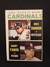 1964 Topps - 1964 Rookie Stars Mike Shannon, Harry Fanok #262 (RC)