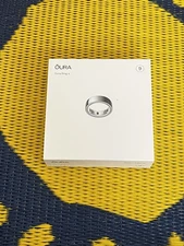 Oura Ring Smart Ring 4th Gen. Size 9 Silver 