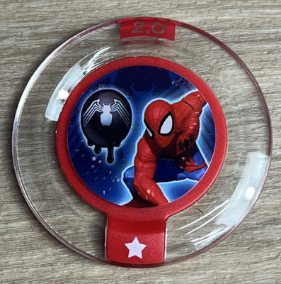 Disney Infinity 2.0 Marvel Heros Power Disc Spider Man Alien Symbiote Costume