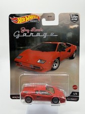 HOT WHEELS CAR CULTURE JAY LENO'S GARAGE RED LAMBORGHINI COUNTACH LP 500