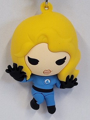 3D Foam Figural Key Chain Clip Blind Bag Marvel Series 16 Fantastic 4 Invisible