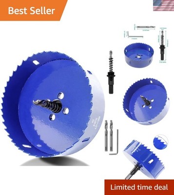 1 1/4 Inch Cutting Depth Bi-Metal Hole Cutter for Efficient Home Projects