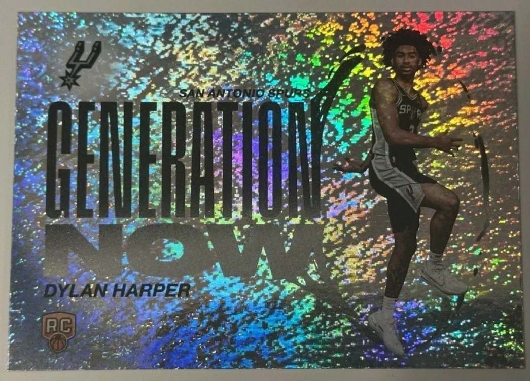 2025-25 Topps Dylan Harper RC Generation Now Holo Foil Sand Glitters #GN-2