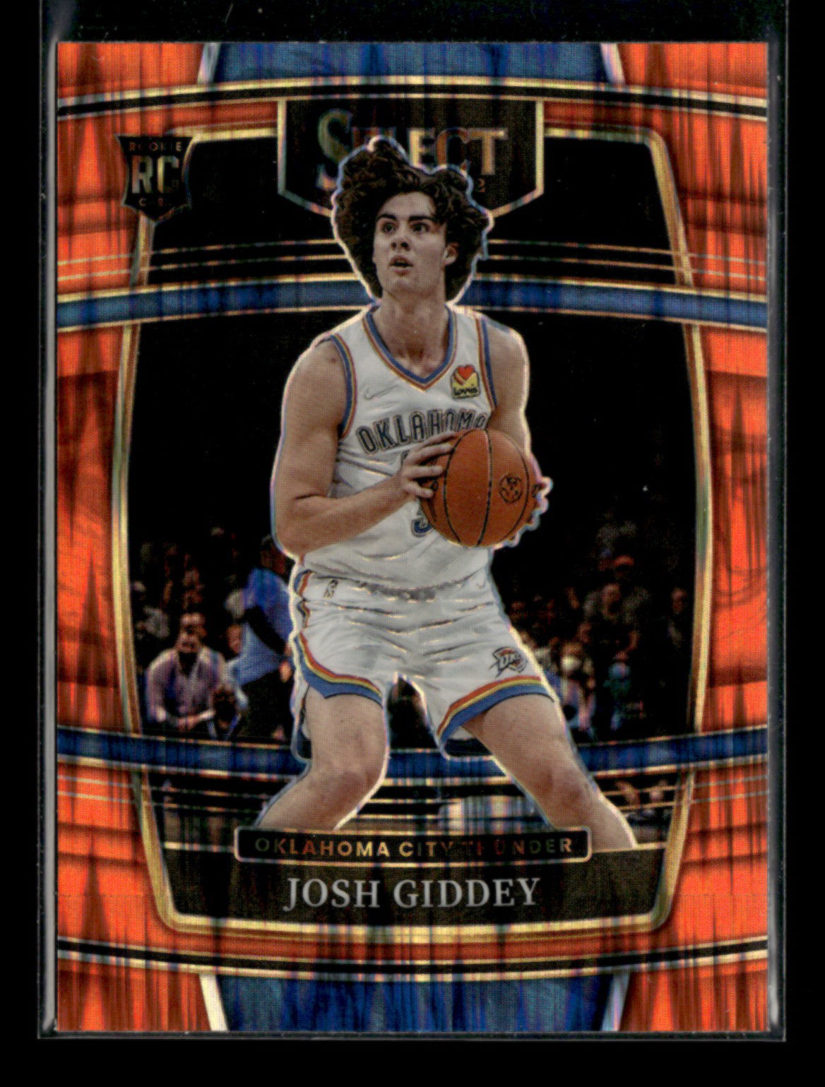Josh Giddey 2021-22 Panini Select Basketball Concourse RC Orange Flash ② [jm81