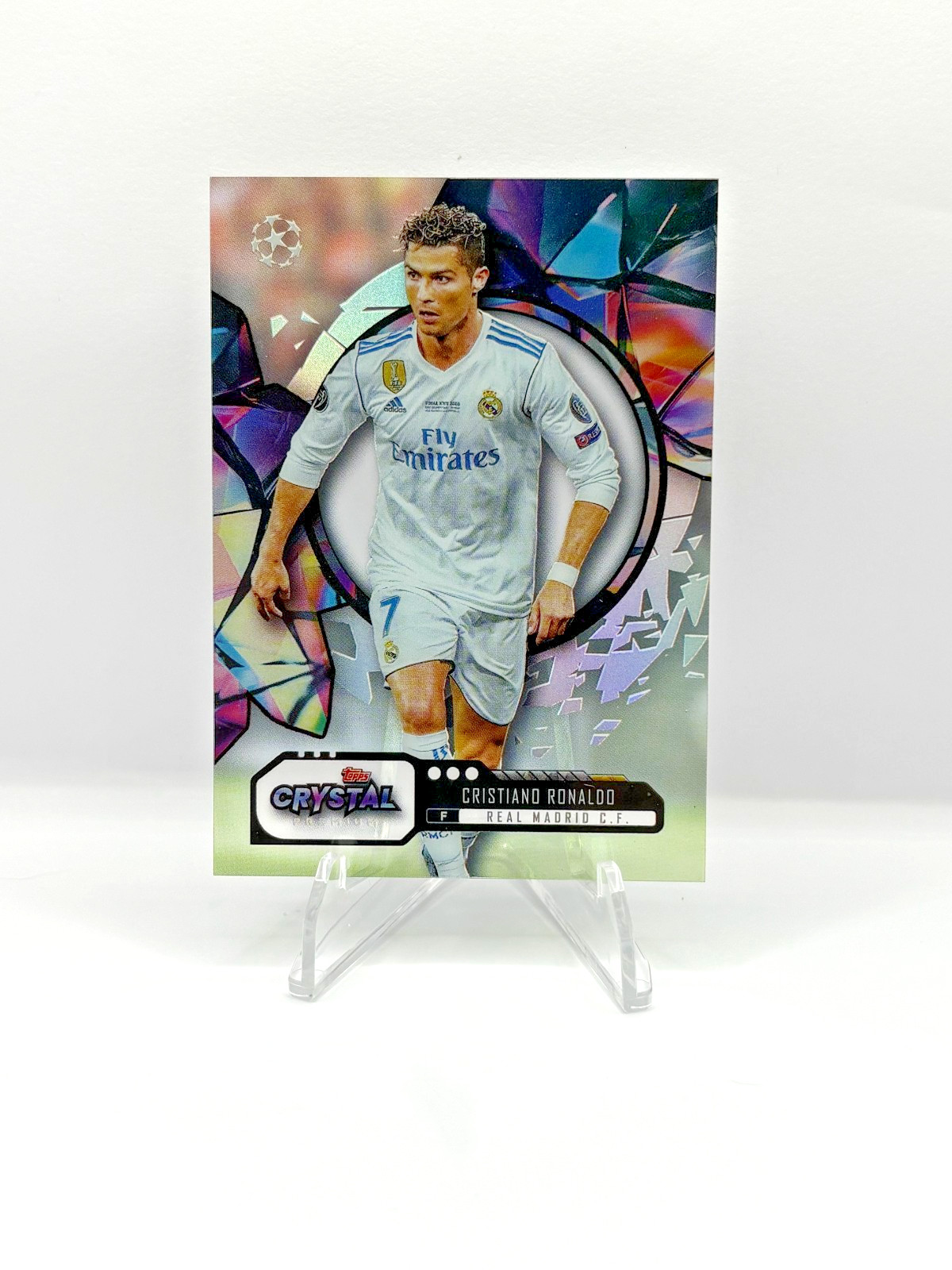 Cristiano Ronaldo 2023-24 Topps CRYSTAL PREMIUM ACETATE SP - Real Madrid