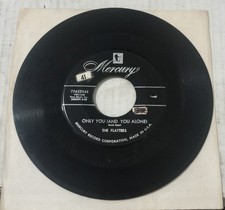 The Platters 45 Rpm Only You And You Alone Mercury Records 1955 70633