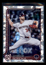 2025 Topps Update Series - Mike Soroka #US347 Diamante Foil