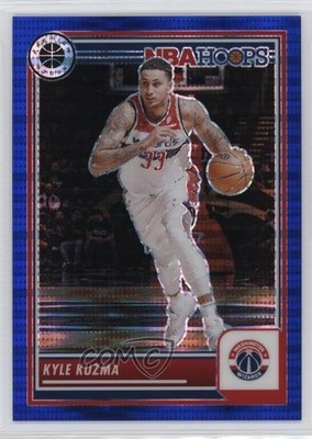 2023 Panini NBA Hoops Premium Stock Blue Pulsar Prizm 25/75 Kyle Kuzma #162 8d2