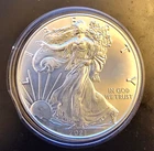 2021 American Eagle Ungraded Walking Liberty Bullion-0.999 Silver 1 Oz Coin 4q
