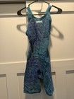 Arena Women's Powerskin Carbon Air 2 Open Back Tech Suit, Size 30, Abyss Caimano — photo 1