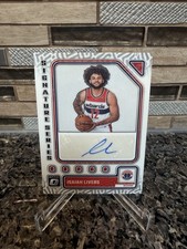 2023-24 Panini Donruss Optic Isaiah Livers Signature Series Auto  Wizards