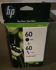HP 60 Black Tri-Color Ink Cartridges N9H63FN Combo Pack Sealed Exp. 4/2012