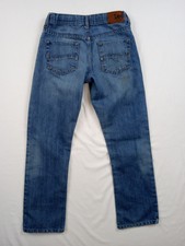Lee Dungaree's Slim Straight Leg Jeans Boys 14 Pants Fits 26x25