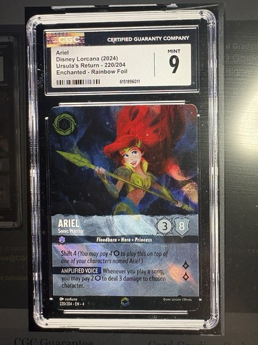 Ariel - Sonic Warrior graded CGC 9 for sale on eBay