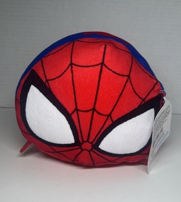 Spider-man Plush Pillow Tsum Tsum Toy Disney Marvel Just Play Stuffed Red 9'' NWT