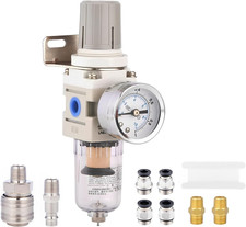 1/4" NPT Air Filter Regulator Combo