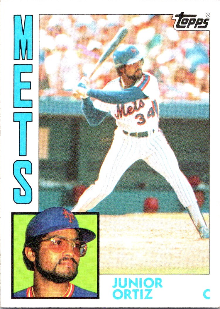 1984 Topps #161 Junior Ortiz - Near Mint or Better