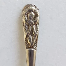 Aztec Rose by Sanborns Mexican Sterling Silver Demitasse Spoon 4 1/4" Baby Spoon