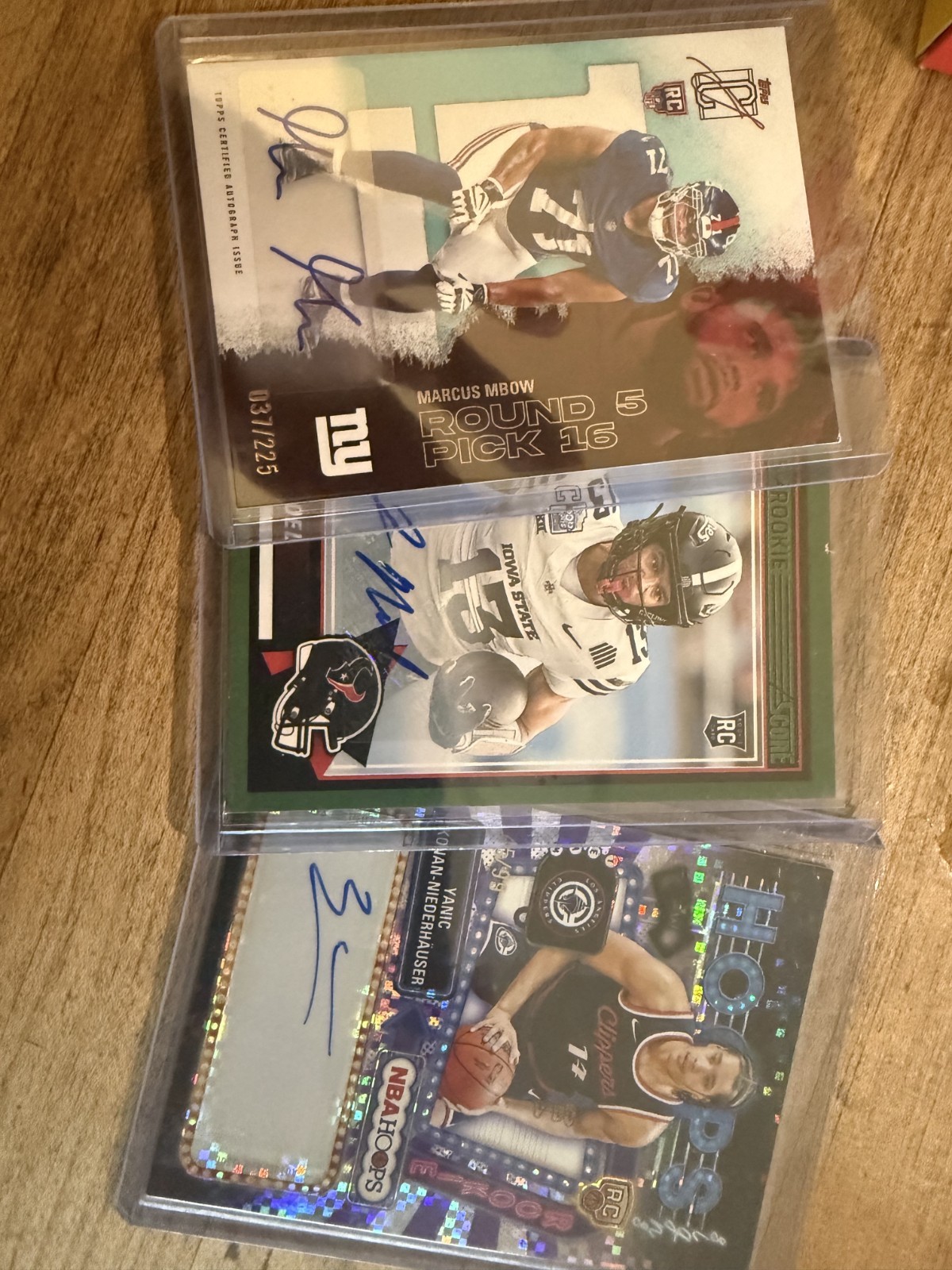 Mystery Lot Football Baseball Basketball Guaranteed Slab Auto Relic Or Numbered view 4