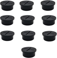10 Pcs Cable Cord Grommet 3/4 Inch Flexible Wire Rubber Grommets Flexible Silico