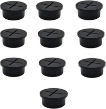 10 Pcs Cable Cord Grommet 3/4 Inch Flexible Wire Rubber Grommets Flexible Silico