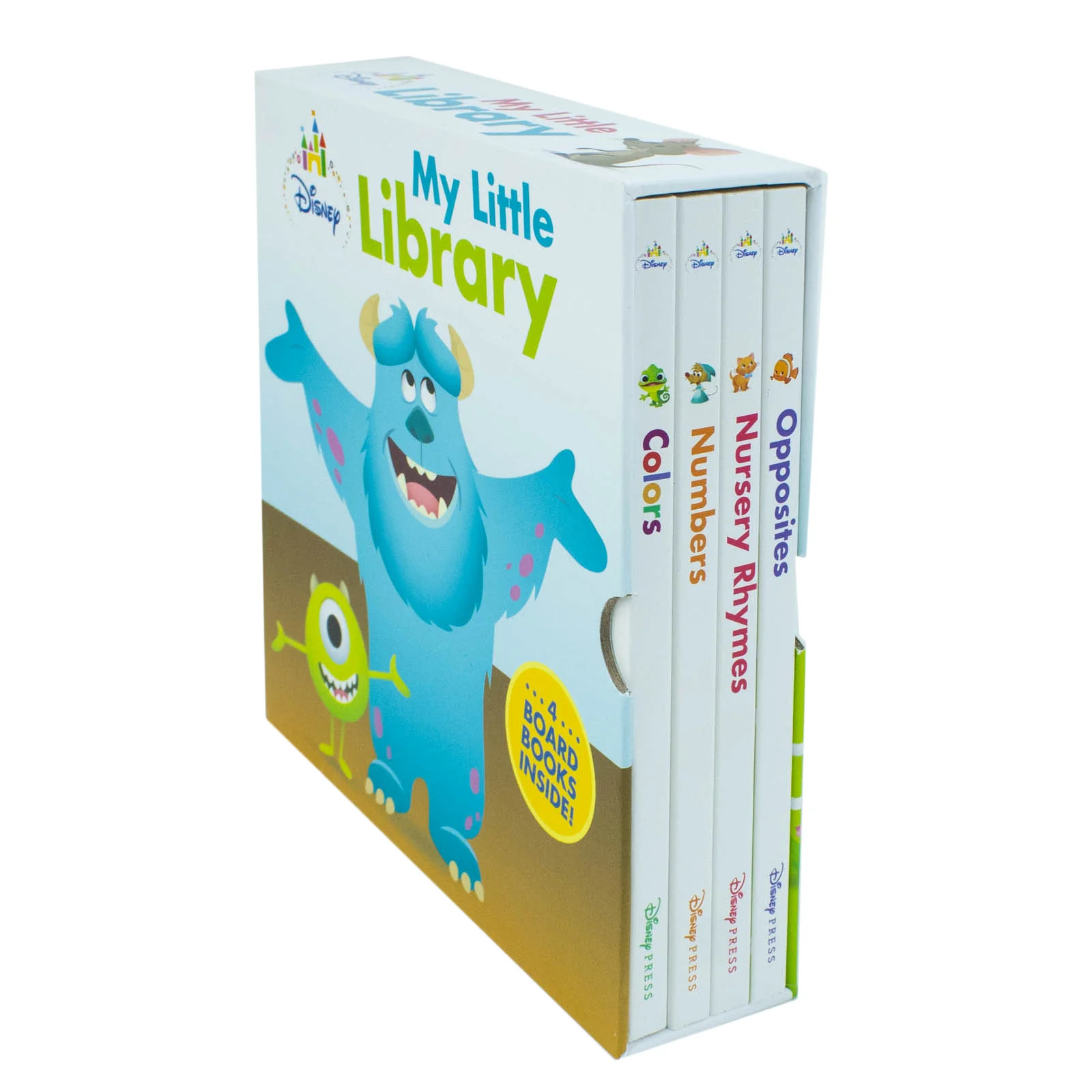 Disney My Little Library 4 Books Set Collection (Opposites, Nursery Rhy | Disney - Image 4