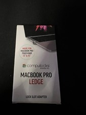 Compulocks Macbook Pro Ledge Lock Slot Adapter 13"  15" MBPRLDGTB01 New