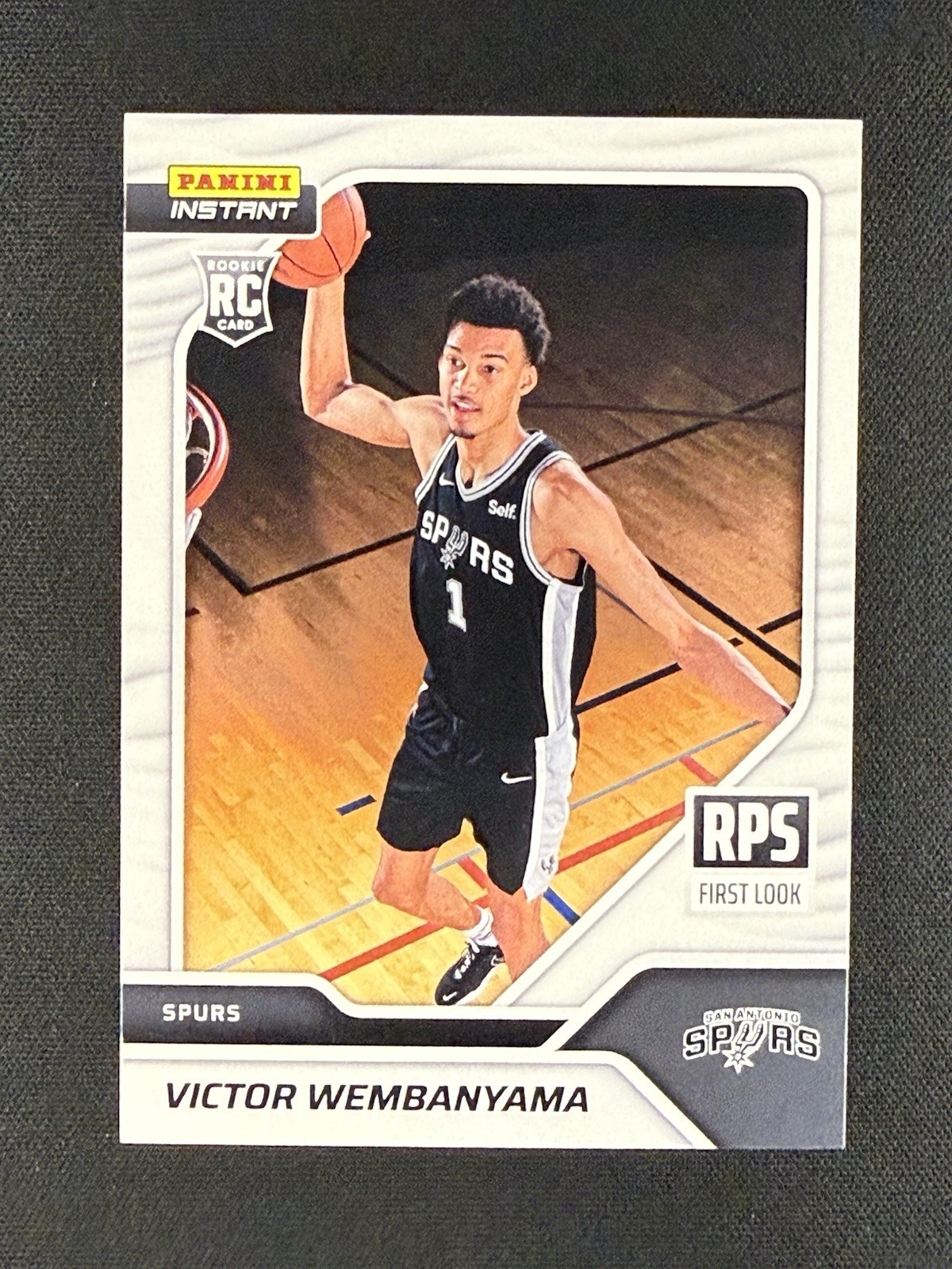 2023-24 Panini Instant RPS First Look Victor Wembanyama #RPS -1 /16791 (RC)