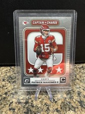 2025 Panini Donruss Optic Patrick Mahomes II Captain In Charge Insert #6 Chiefs