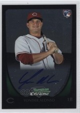 Yonder Alonso Bowman Chrome 2011 #210 Auto