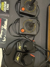 Original Atari 2600 Console, Joystick, Paddles, 7 Games CX2600A, paperwork, more