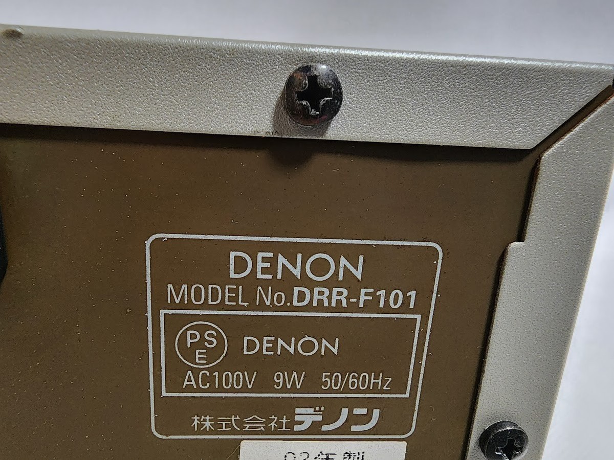 DENON DRR-F101 Cassette Deck Recording Recoder | eBay