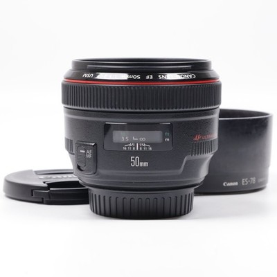 Canon EF 50mm f/1.2 L USM Objektiv [Near Mint] #7914LJ
