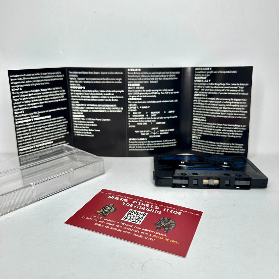 Robocop 2 ZX Spectrum 48K/128K Ocean 1990 CIB - Imagen 3 de 3