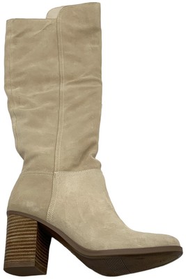 Naturalizer Women's Kyrie Boot Porcelain Beige Suede